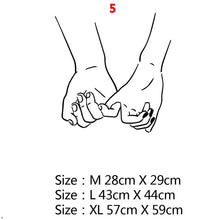 Load image into Gallery viewer, New Design Lovers Quotes Wall Sticker For Bedroom Decor Decals Room Decoration Stickers Sweet Home Girls Room Mural Wallpaper