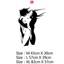 Load image into Gallery viewer, New Design Lovers Quotes Wall Sticker For Bedroom Decor Decals Room Decoration Stickers Sweet Home Girls Room Mural Wallpaper